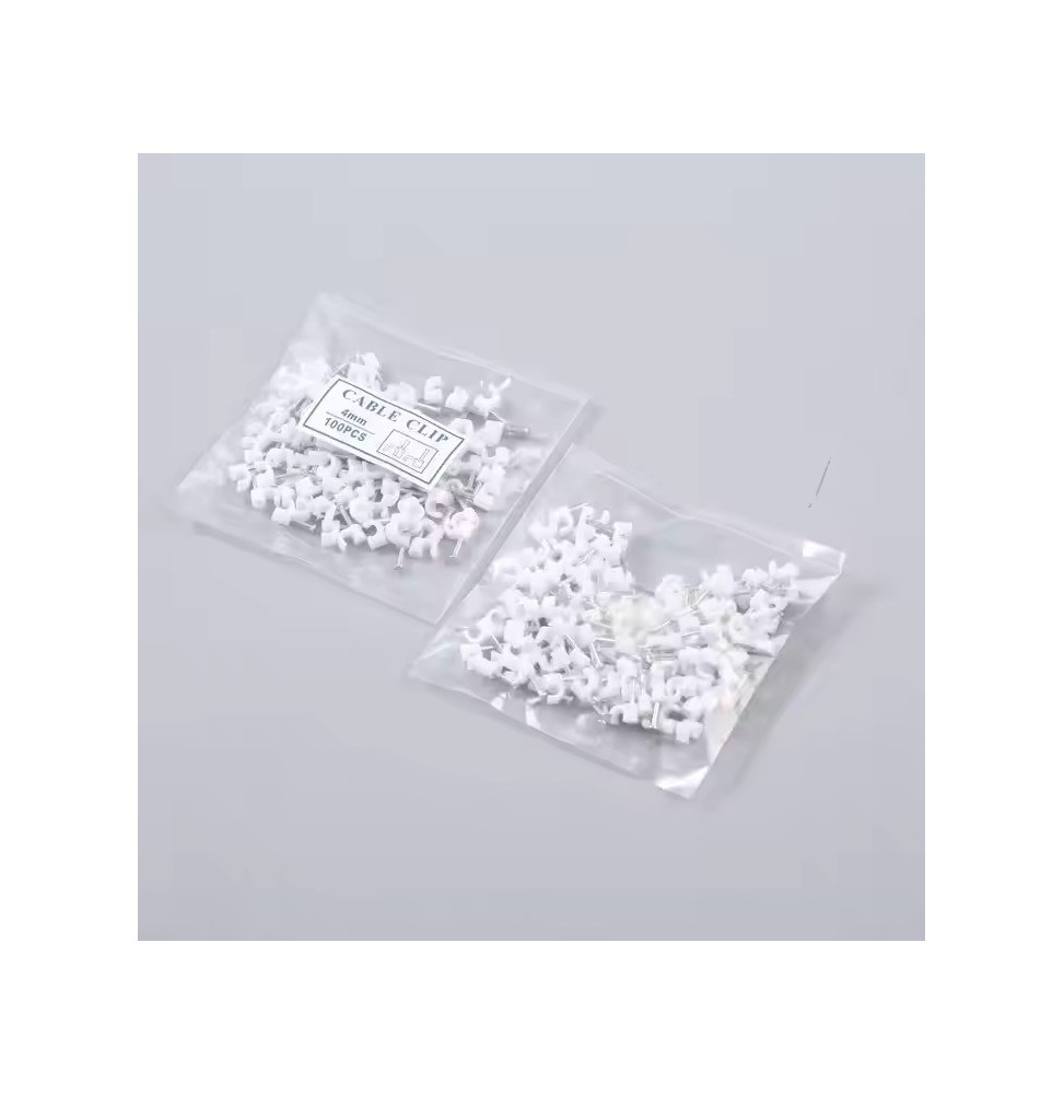 4mm Fiber Droop Staple pack x100 units.