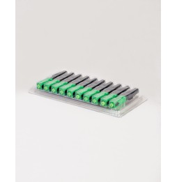 Mechanical Connector Type SC/APC (GREEN) pack x10 units.